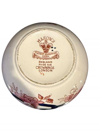 MASONS MANDALAY FLORAL PATTERN GINGER JARS