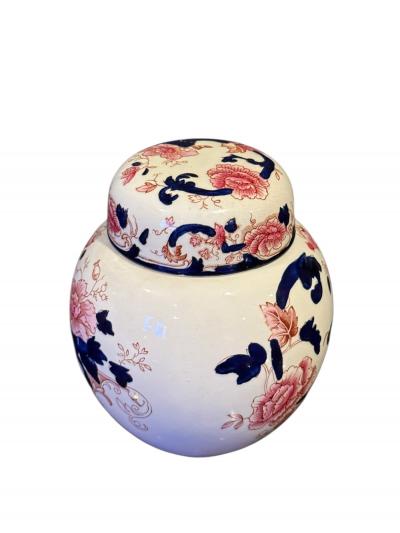MASONS MANDALAY FLORAL PATTERN GINGER JARS
