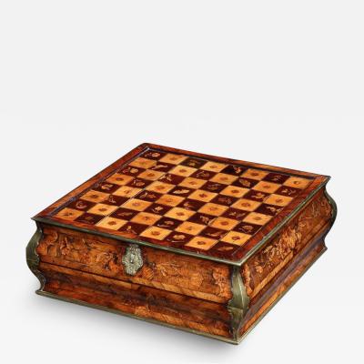 MASTERPIECE GAMING BOX CONTINENTAL CIRCA 1740