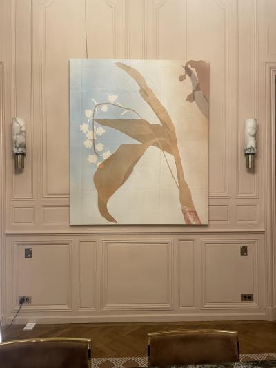 MATTHEW LUTZ KINOY Acrylic on canvas