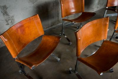 MAX GOTTSCHALK SET OF DINING CHAIRS