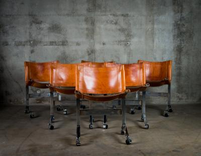 MAX GOTTSCHALK SET OF DINING CHAIRS