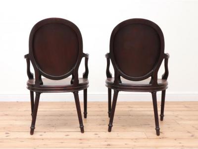 MAYHEW AND INCE PAIR OF CHAIRS ENGLISH CIRCA 1780