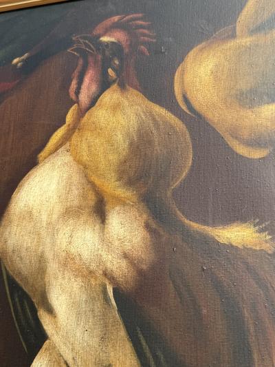 MELCHIOR D HONDECOETER VICTORIOUS ROOSTER PAINTING AFTER MELCHIOR DHONDECOETER