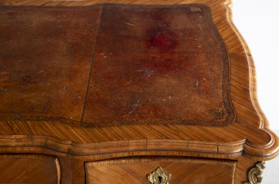 MID 18TH CENTURY FRENCH LOUIS XV VIOLET WOOD BUREAU PLAT