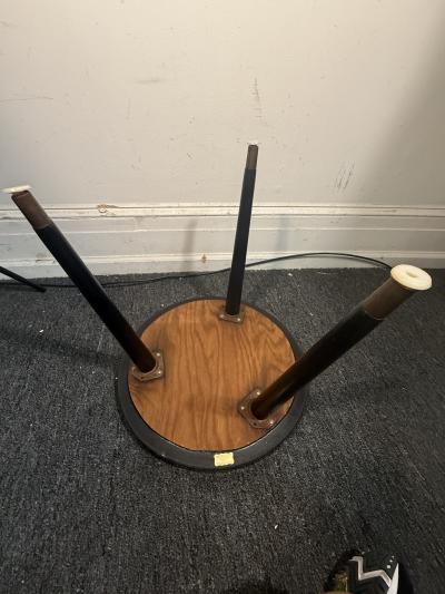 MID CENTURY ABALONE SPECIMEN TABLE