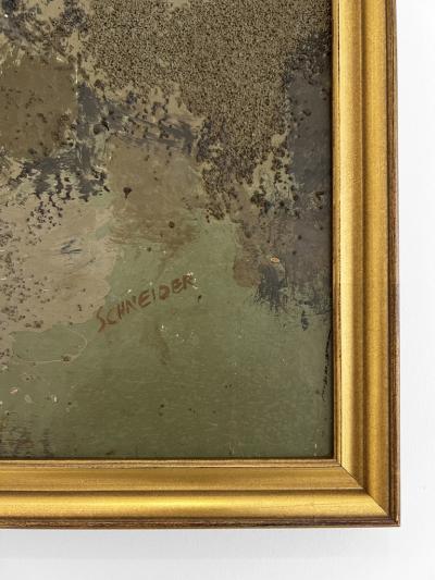 MID CENTURY ABSTRACT EXPRESSIONIST PAINTING