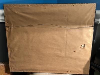 MID CENTURY BLACK AND WHITE NAKASHIMA INTERIOR PHOTOGRAPH