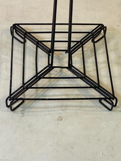 MID CENTURY BUDWEISER ADVERTISING CUBE FLOOR LAMP