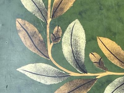 MID CENTURY CHINOISERIE BAMBOO X BASE TRAY COFFEE TABLE