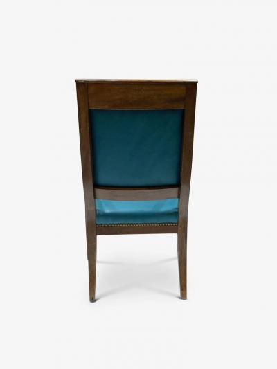 MID CENTURY DIRECTOIRE CHAIRS IN MAHOGANY