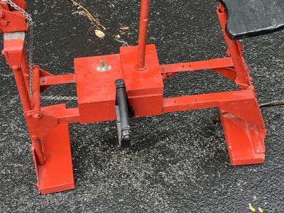 MID CENTURY HANDMADE WORKING EXCAVATOR LAMP WITH SEAT AND PEDALS