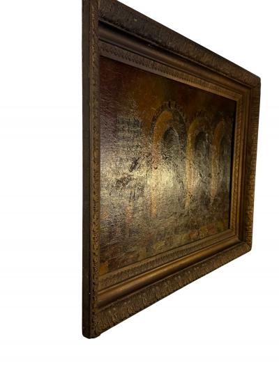 MID CENTURY ITALIAN ARCHES SIGNED WALTERS 64
