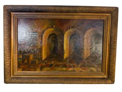 MID CENTURY ITALIAN ARCHES SIGNED WALTERS 64