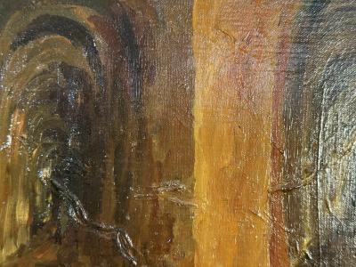 MID CENTURY ITALIAN ARCHES SIGNED WALTERS 64