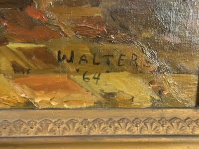MID CENTURY ITALIAN ARCHES SIGNED WALTERS 64