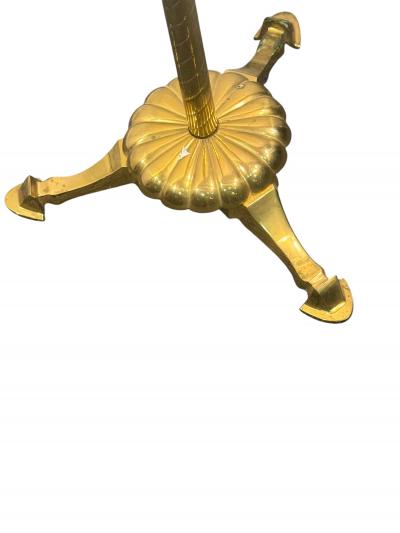 MID CENTURY ITALIAN BRASS CLOTHING VALET