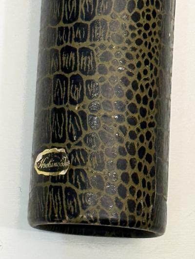 MID CENTURY JAPANESE RICE PAPER SCROLL OF A BOAT BUOY