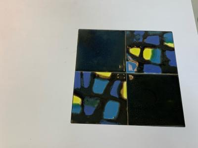 MID CENTURY MODERN LAMINATE AND TILE COFFEE TABLE LOW DRESSER
