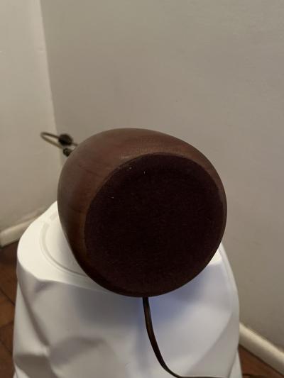 MID CENTURY MODERNIST WOOD LAMP