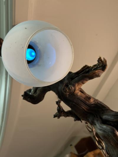 MID CENTURY ORGANIC ROOT CHANDELIER