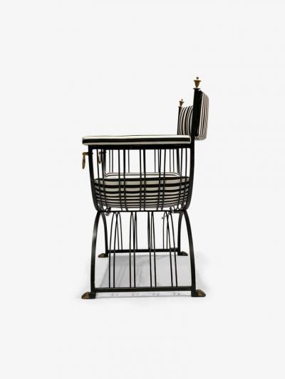 MID CENTURY SAVONAROLA CHAIRS