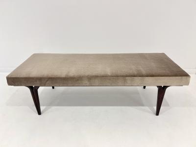 MID CENTURY SCULPTURAL BENCH