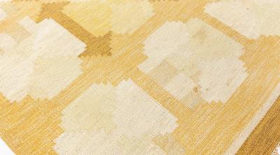 MID CENTURY SWEDISH RoLAKAN RUG BY IKJ 
