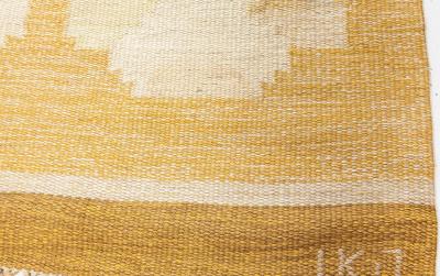 MID CENTURY SWEDISH RoLAKAN RUG BY IKJ 