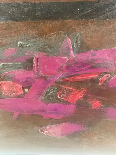 MODERN ABSRACT JAPANESE PAINTING