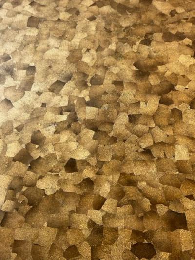 MODERN EGGSHELL LACQUER COFFEE TABLE BY CHRISTIAN DUC