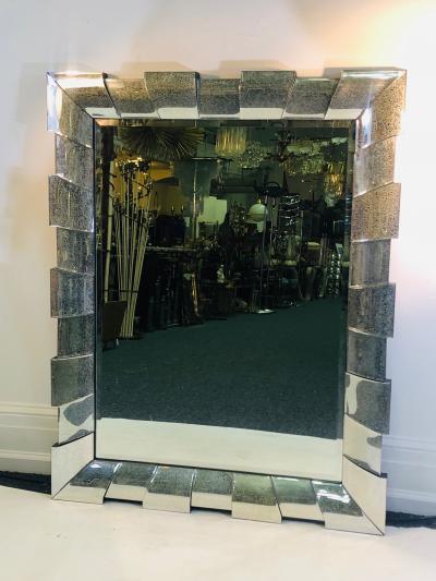MODERN GRAND SCALE RECTANGULAR MIRROR