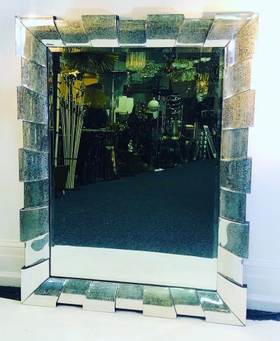 MODERN GRAND SCALE RECTANGULAR MIRROR
