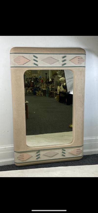 MODERN NAVAJO INDIAN DESIGN MIRROR