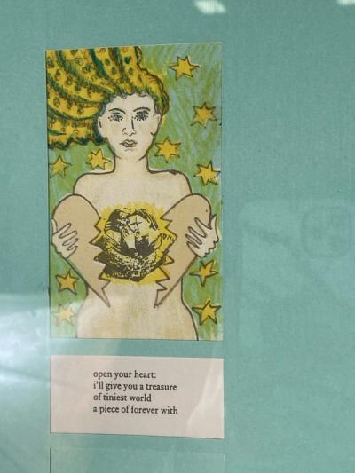 MODERN RENAISSANCE POET PROSE LITHOGRAPH