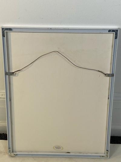 MODERN RENAISSANCE POET PROSE LITHOGRAPH