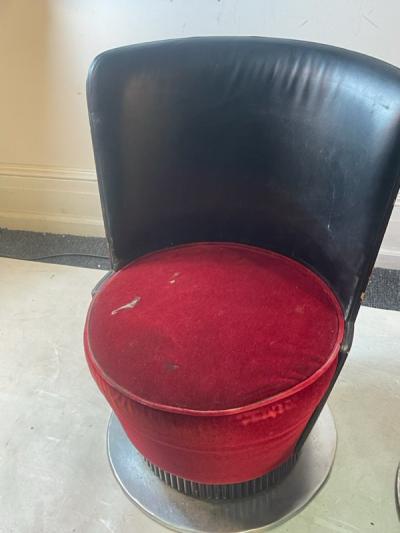 MODERNIST PAIR OF ART DECO REVIVAL CHAIRS