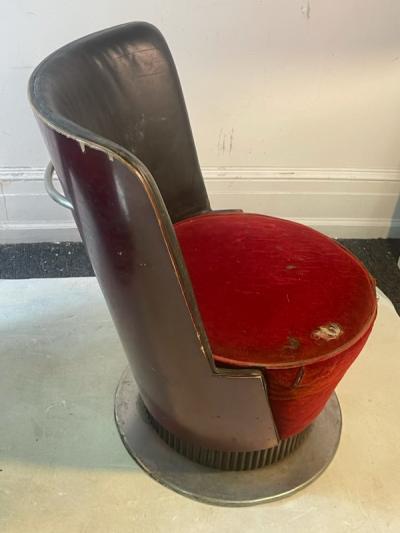 MODERNIST PAIR OF ART DECO REVIVAL CHAIRS