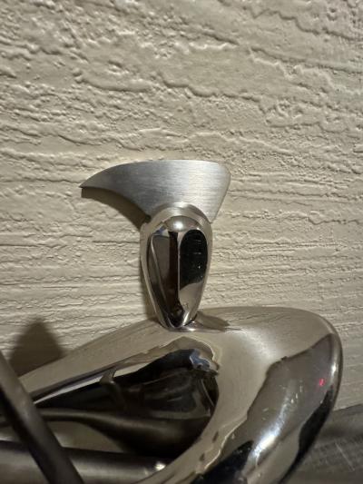 MODERNIST PAIR OF NICKELED BRONZE WARRIOR WALL SCULPTURES