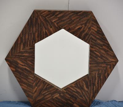 MODERNIST ROSEWOOD Wall Mirror