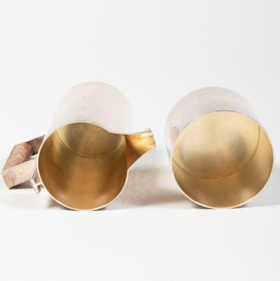 MODERNIST STERLING SILVER COFFEE SERVICE