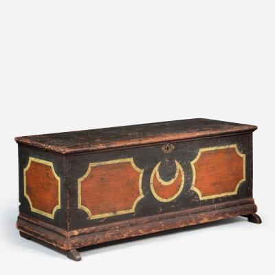 MOHAWK VALLEY PAINTED DOWER CHEST