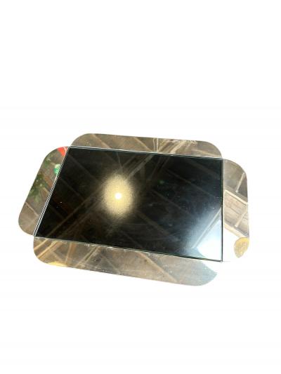 MOdern Black Chrome Tray