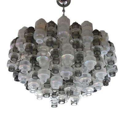 MURANO MANUBRI GLASS CHANDELIER