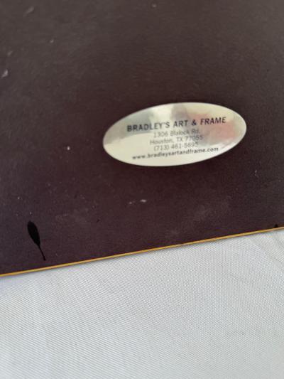 Maalva Hamdi Large 42 x 32 Walking on a Trail Painting