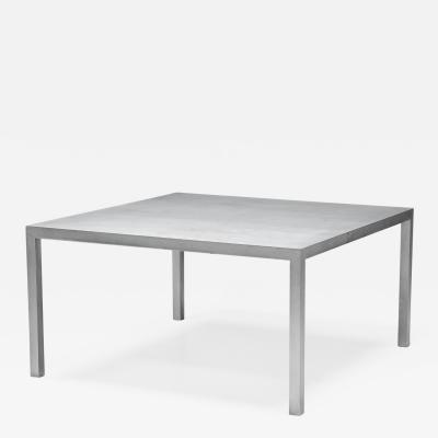 Maarten van Severen Maarten Van Severen T88A Aluminum Dining Table Postmodern 1980s