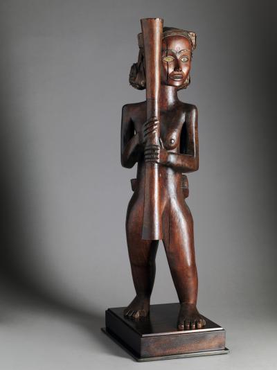 Mabea Mother and Child Sculpture Provenance P Ratton