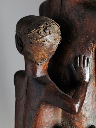 Mabea Mother and Child Sculpture Provenance P Ratton
