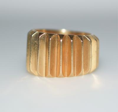 Machine Age Gold Cog Ring