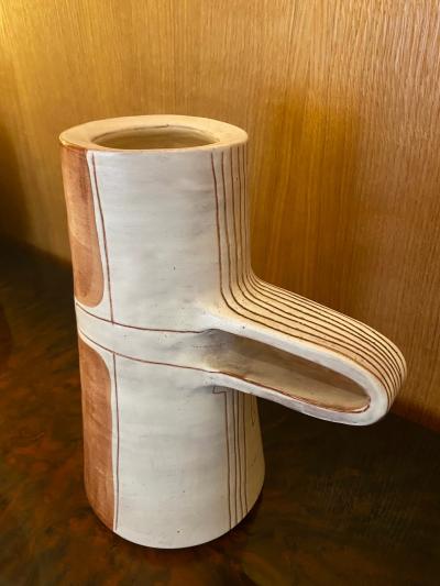 Mado Jolain Ceramic Pitcher France 1950s